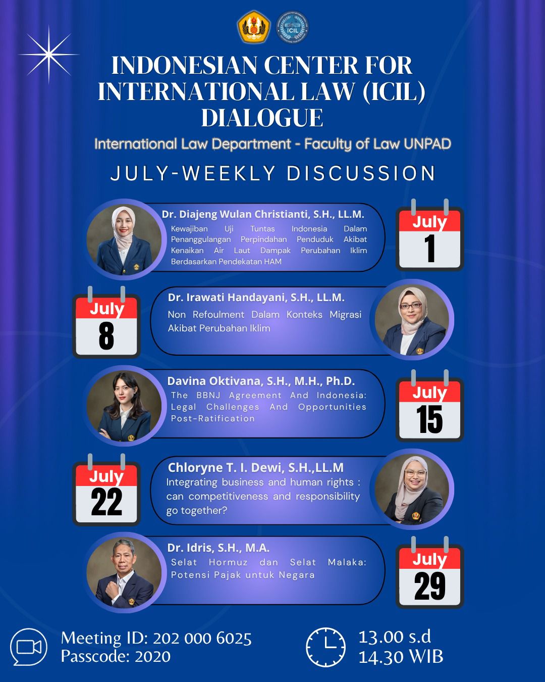 ICIL DIalogue: July Weekly Discussion