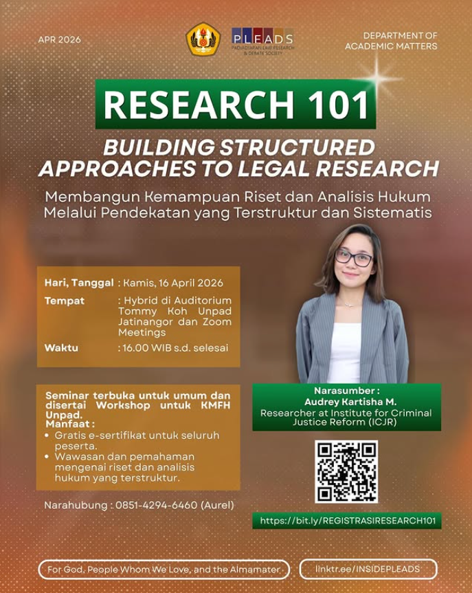Research 101 Seminar & Workshop: Building Structured Approaches to Legal Research