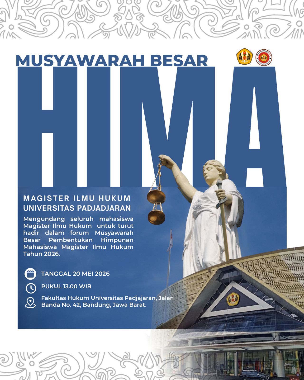 Musyawarah Besar Lanjutan Pembentukan Himpunan Mahasiswa MIH 2026